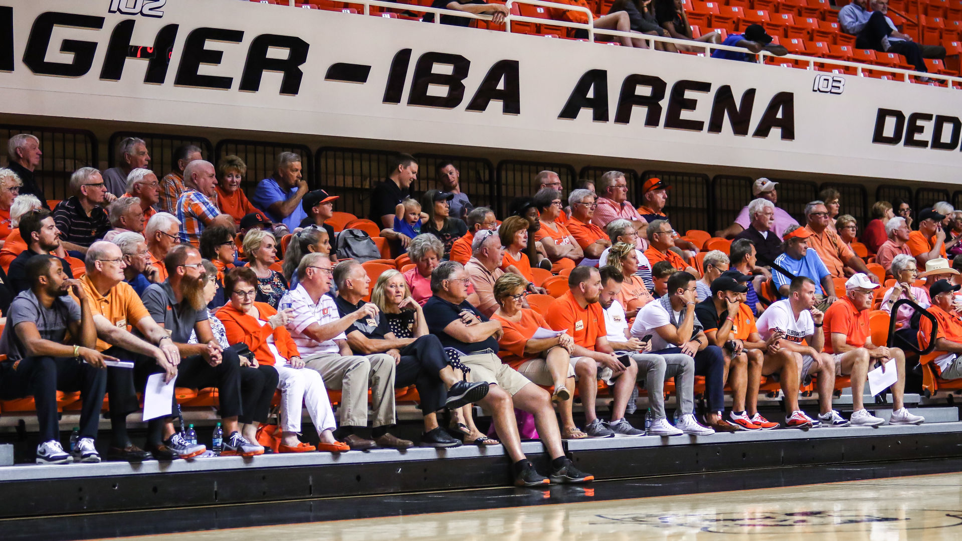 Oklahoma State's open basketball practice